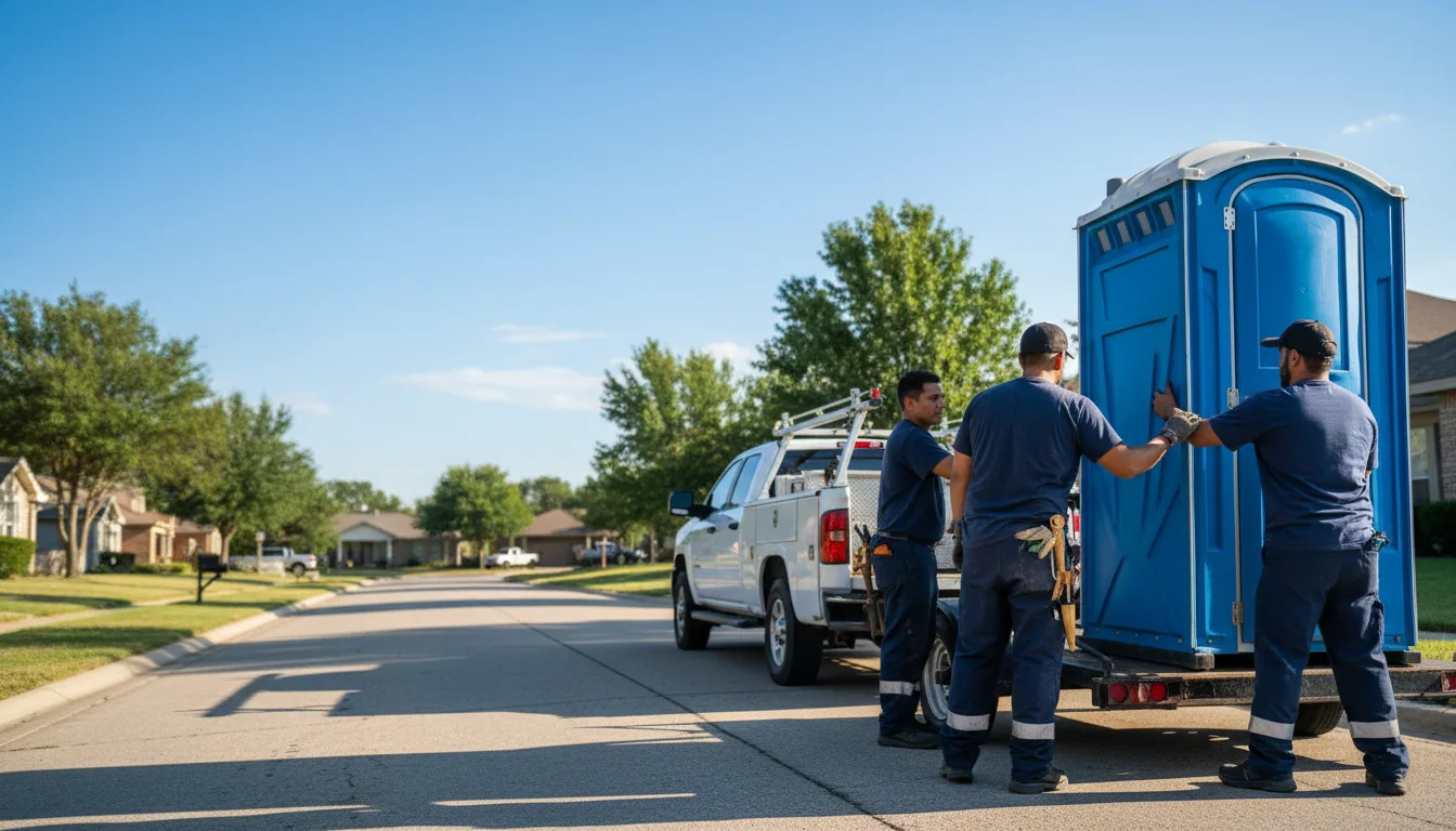 Portable Toilet Rental in Prairie View, TX near me